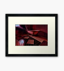 The light thru the bathroom window Framed Print