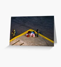 Border Crossing Greeting Card