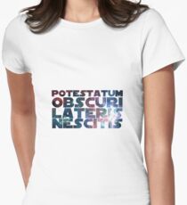THE DARK SIDE. Women's Fitted T-Shirt