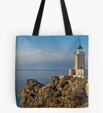 The lighthouse Tote Bag