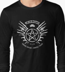 Winchester Coat of Arms (white logo) Long Sleeve T-Shirt
