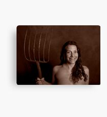 Harvester Canvas Print