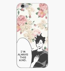 Haikyuu!! Kuroo Quote (Option 1) iPhone Case