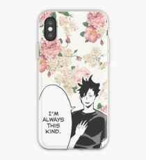 Haikyuu!! Kuroo Quote (Option 1) iPhone Case