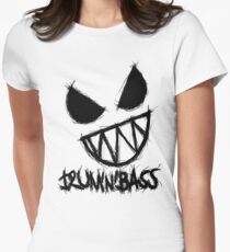 Drum N Bass Monster Tee Women's Fitted T-Shirt