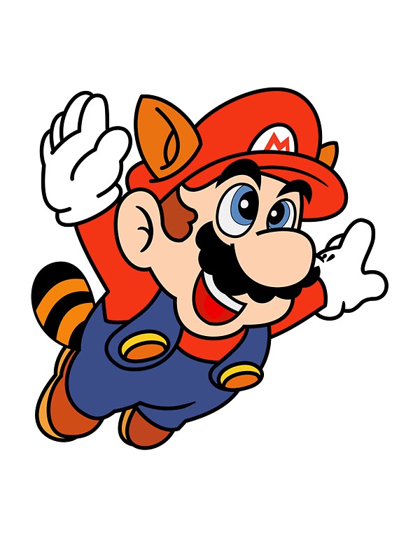  Tanooki Mario Stickers By Ryansworld10 Redbubble