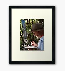 The Artist - El Artista Framed Print