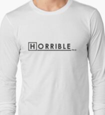 DR. HORRIBLE, PHD. Long Sleeve T-Shirt