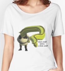 Shrek Yourself Before You Wreck Yourself Shirt Women's Relaxed Fit T-Shirt