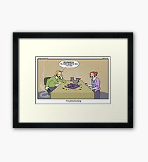Troubleshooting Wild West Style Framed Print