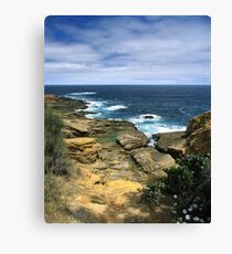 "Where Land Meets Sea" ∞ Bermagui, NSW - Australia Canvas Print
