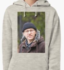 Portrait of man in light of the natural Pullover Hoodie