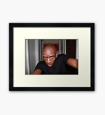 Photo of an Artist Framed Print