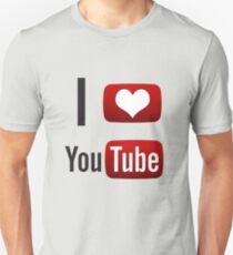 I Heart Youtube! Unisex T-Shirt