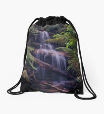 Ferntree Falls Flowing Drawstring Bag