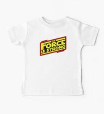 The force is strong... Retro Empire Edition Baby Tee