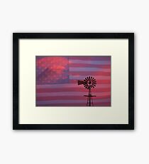 Rural America Framed Print