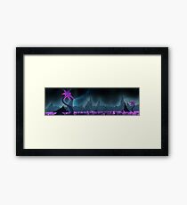 SCI FI landscape Framed Print