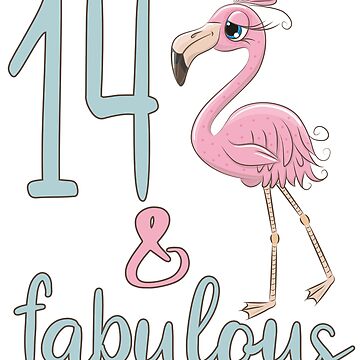 12Nd Birthday Pink Watercolor Flamingo 12 Year T Women Sweatshirt