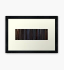 Moviebarcode: Die Hard (1988) Framed Print
