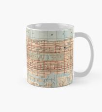 Taza Vintage Map of New York City (1894)