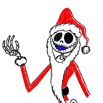 Ho Ho Ho Jack skellington santa claus SVG, Jack skellington