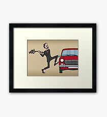 Basil's Fury Framed Print