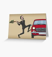 Basil's Fury Greeting Card