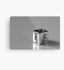 Love you Metal Print