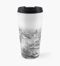 Taza de viaje Vintage Illustration of NYC in 1854 (1907)