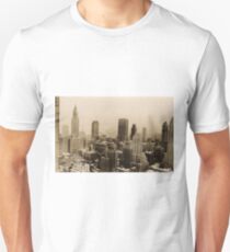 Camiseta unisex Vintage New York City Skyline Photograph (1935)