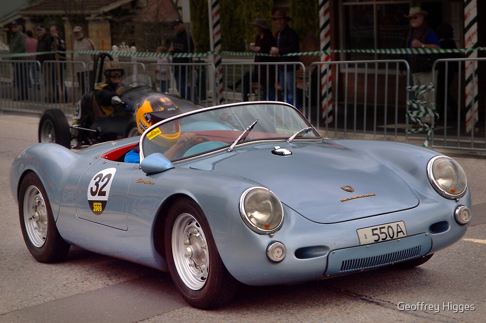 "Porsche 550 Spyder Replica 1961" by Geoffrey Higges | Redbubble