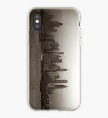 Vinilo o funda para iPhone Vintage New York City Skyline Photograph (1941)