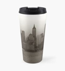 Taza de viaje Vintage New York City Skyline Photograph (1941)