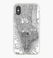 Vinilo o funda para iPhone Vintage Map of New York City (1811)