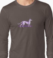 Camiseta de manga larga Purple Whippet