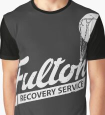 Fulton Recovery Service - White - Damaged Graphic T-Shirt