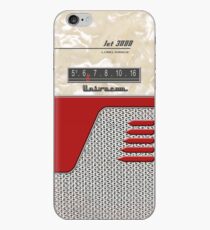 Transistor Radio - 50's Jet Red iPhone-Hülle & Cover