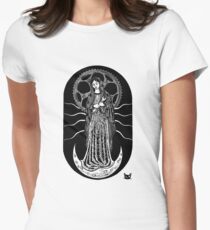 Cycling Madonna Women's Fitted T-Shirt