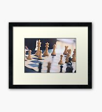 Chess Board Framed Print