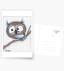 Blue Owl Postcards
