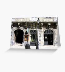 facade #3 Greeting Card