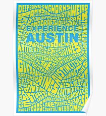 Experience Austin Poster Poster