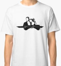 Outlined Fred and Ginger Classic T-Shirt