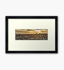 Sheffield Skyline Panorama Framed Print