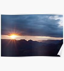 Sunrise On The South Rim Poster
