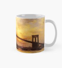 Taza View of The Brooklyn Bridge by Emile Renouf