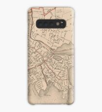 Vintage Map of Salem Massachusetts (1891) Case/Skin for Samsung Galaxy