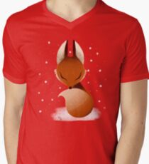 Winter Fox Men's V-Neck T-Shirt