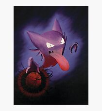 Pokemon - Haunter used Shadowball! Photographic Print